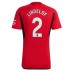 Manchester United Victor Lindelof #2 Domácí Dres 2023-24 Krátkým Rukávem